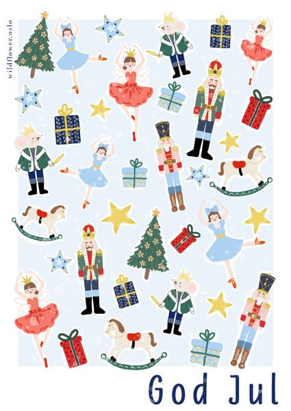 Nøtteknekker JULEKORT A7